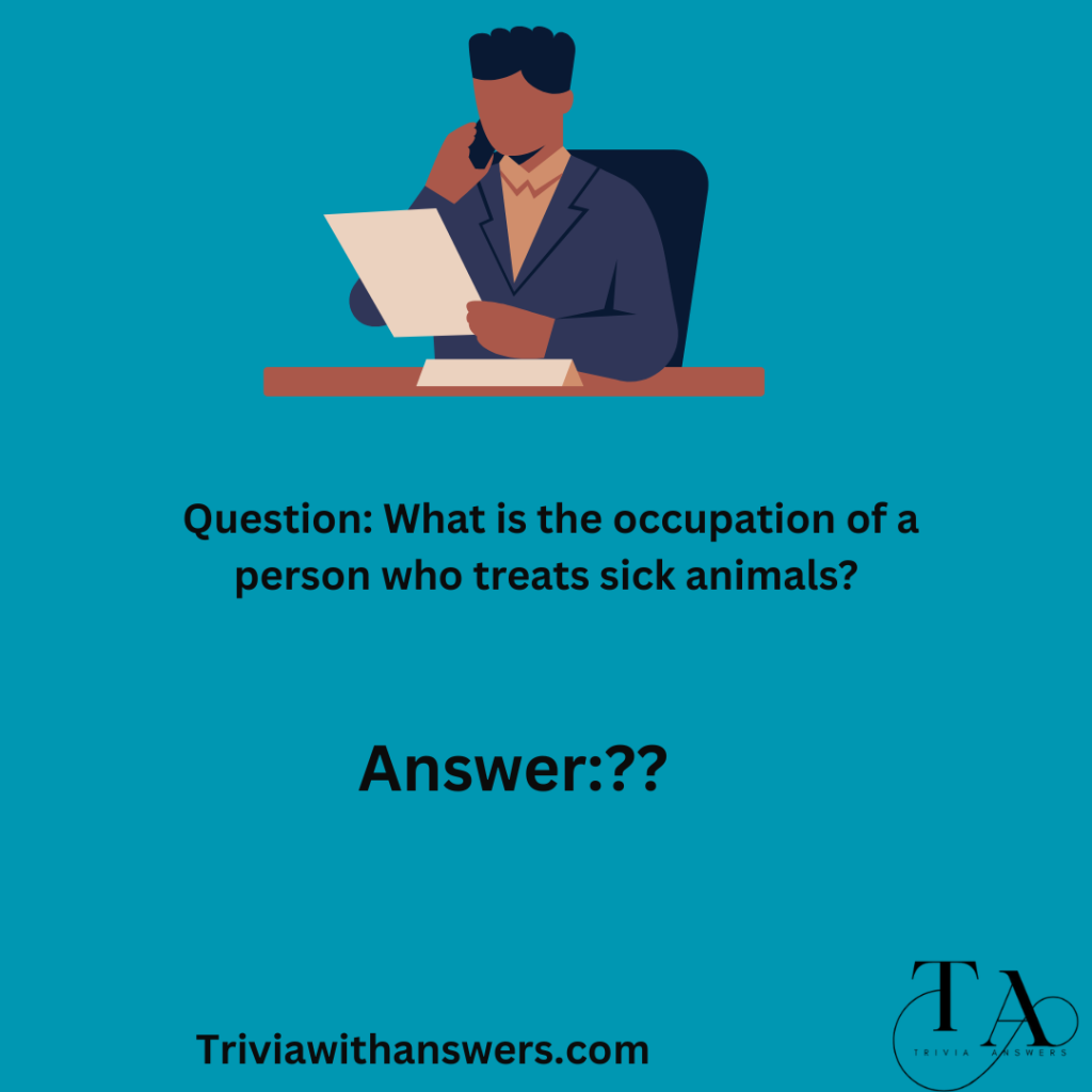 "Job Trivia Questions and Answers"