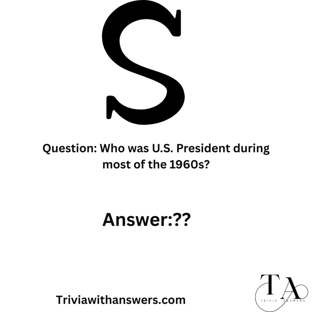 "1960s Trivia Questions and Answers"