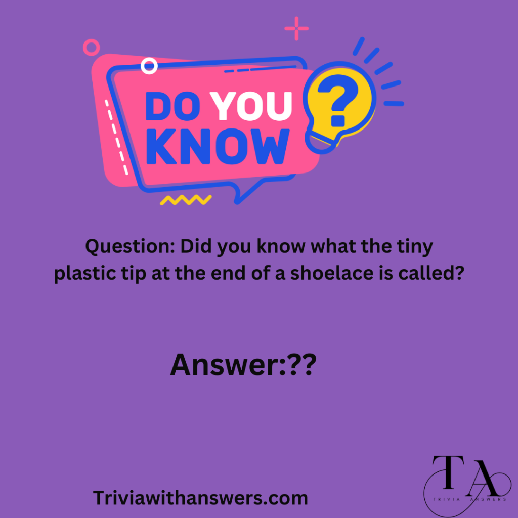 "Did You Know Trivia Questions Answers"
