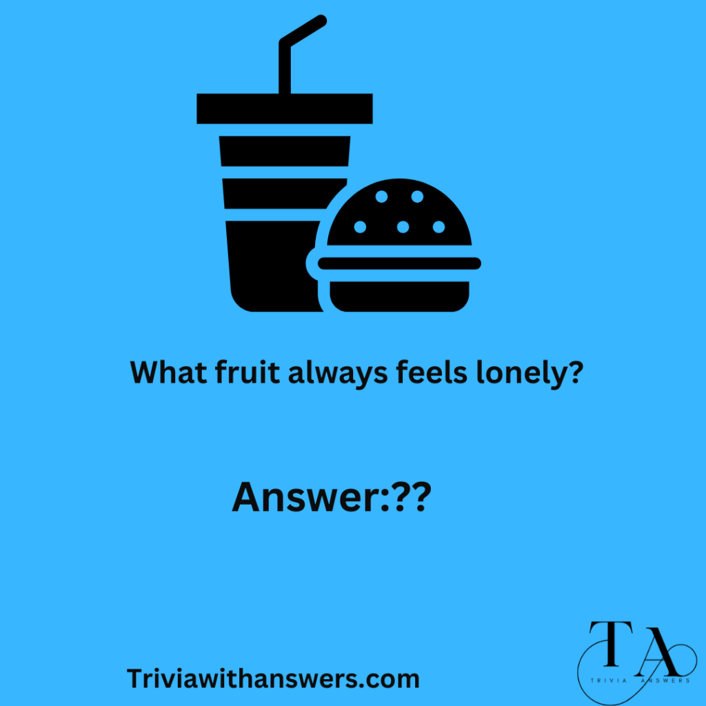 "Funny Food Quiz Questions With Answers"
