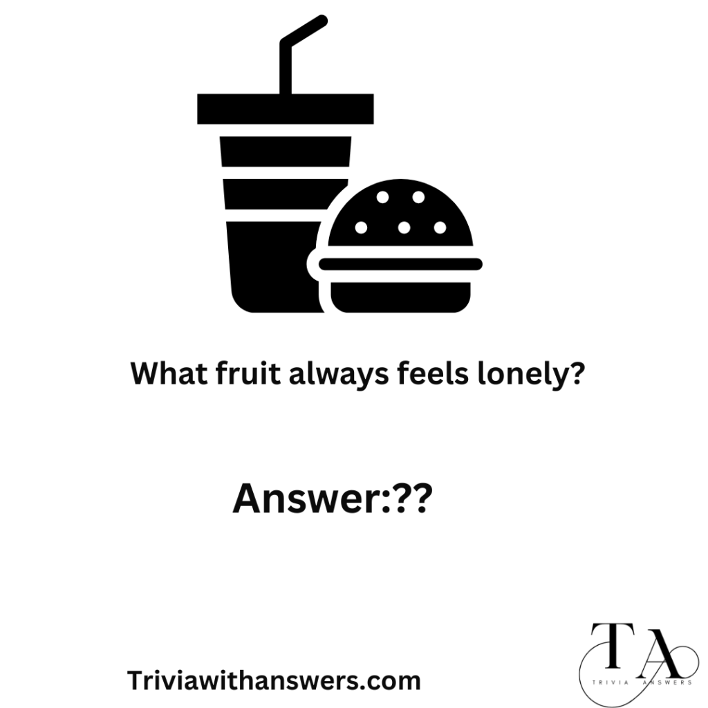 "Funny Food Quiz Questions With Answers"