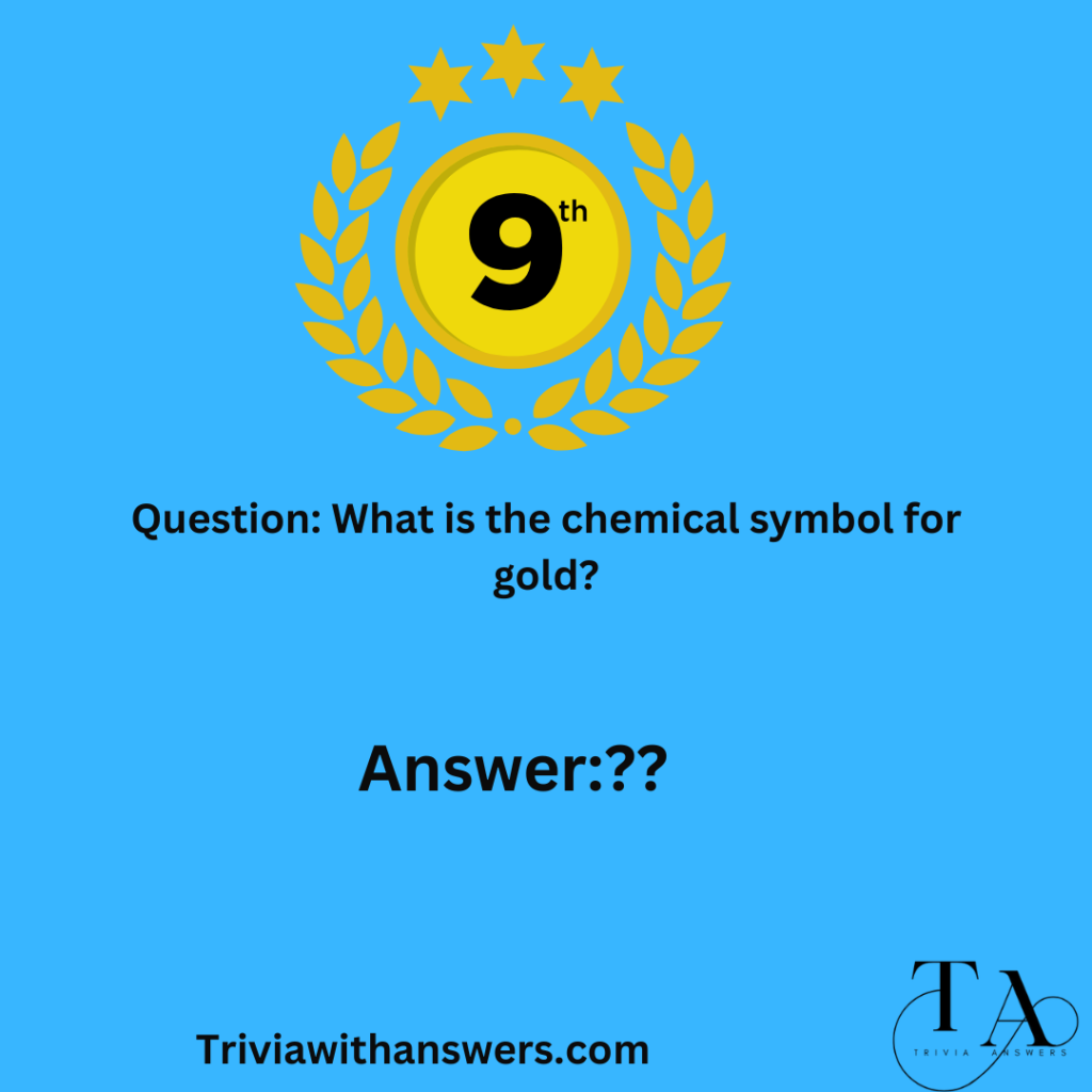 "9th Grade Trivia Questions and Answers"