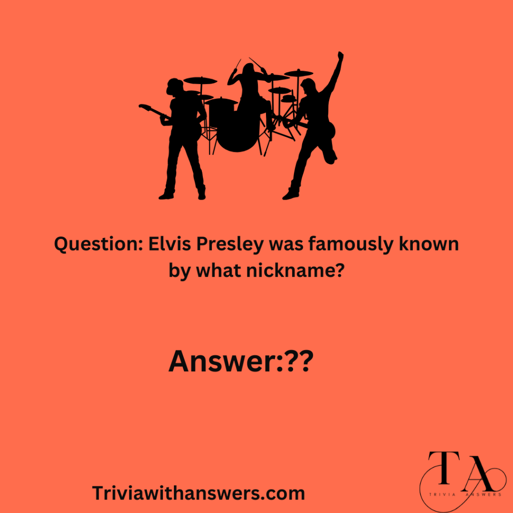  "Rock and Roll Trivia Questions and Answers"