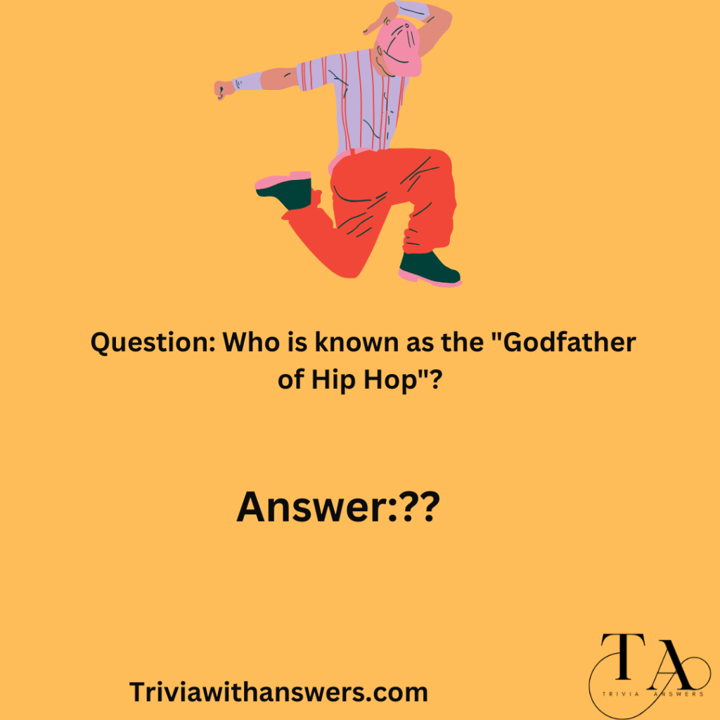 "Hip Hop Trivia Questions and Answers"