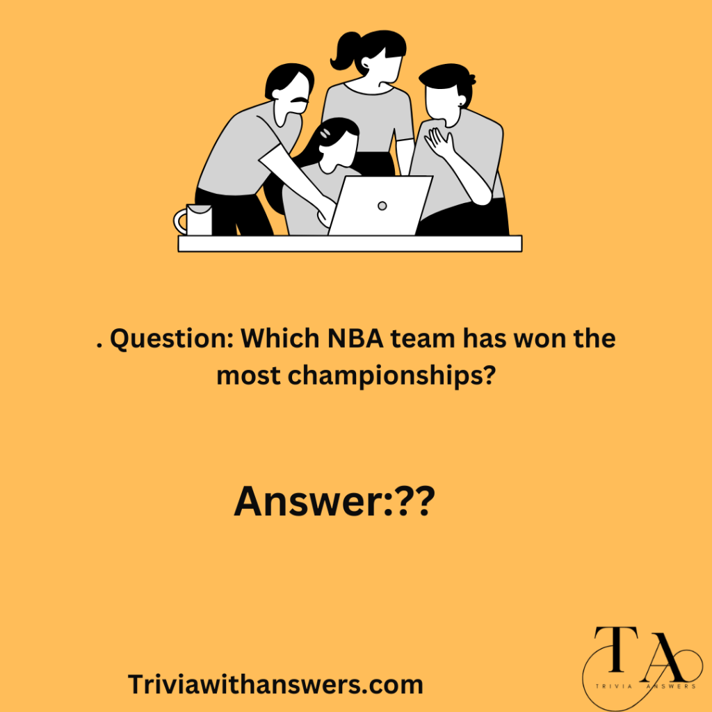 "Team Trivia Questions and Answers"