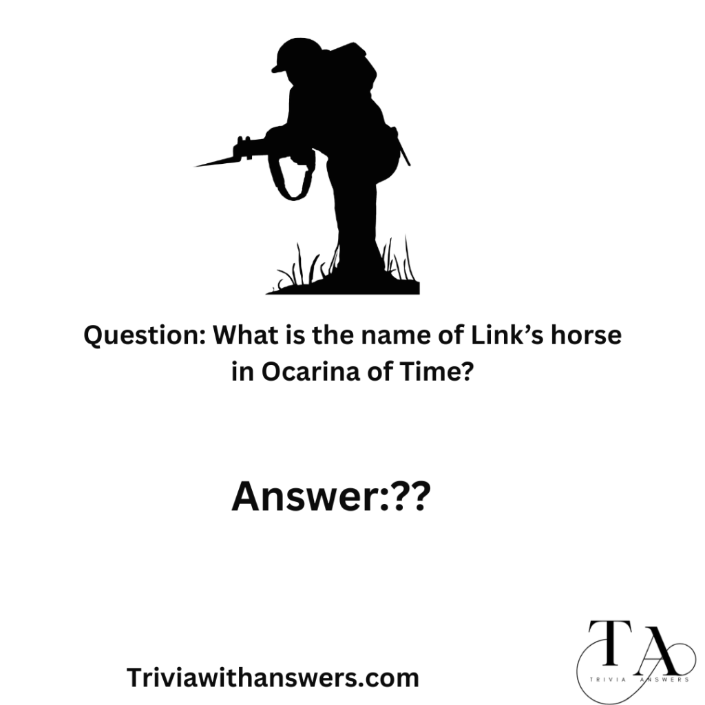 "Zelda Trivia Questions and Answers"