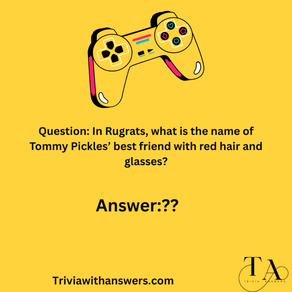 "90s Cartoon Trivia Questions"