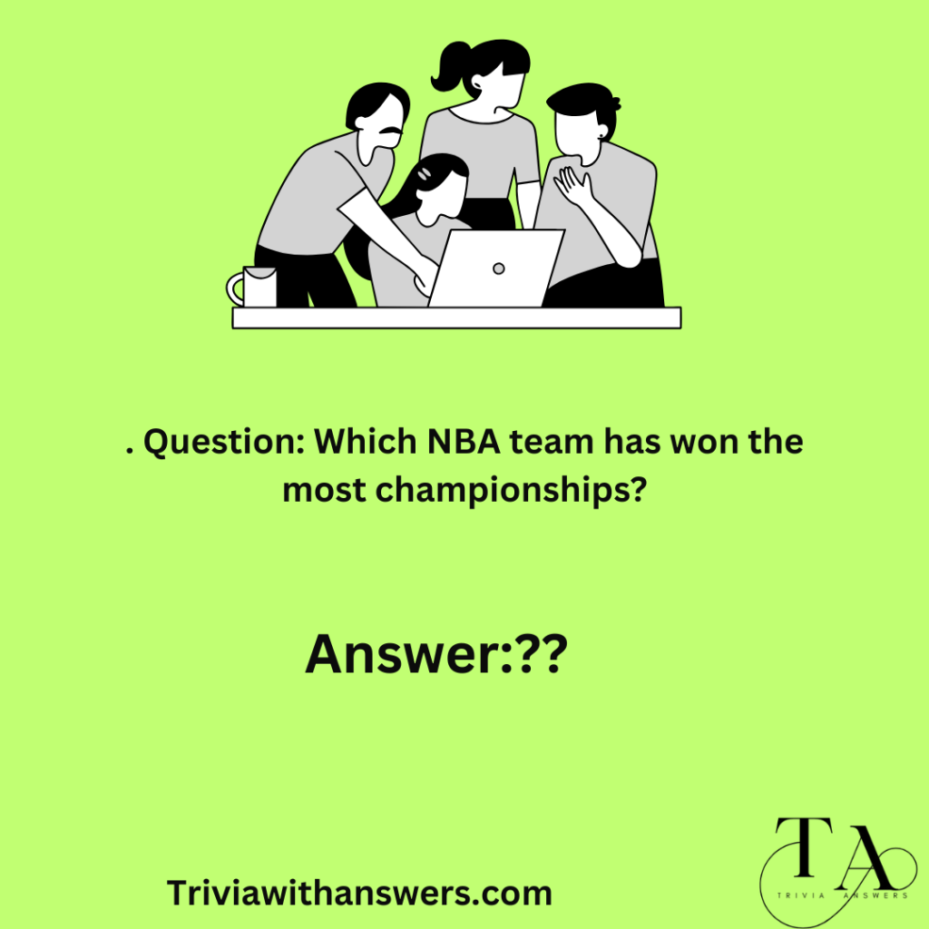"Team Trivia Questions and Answers"