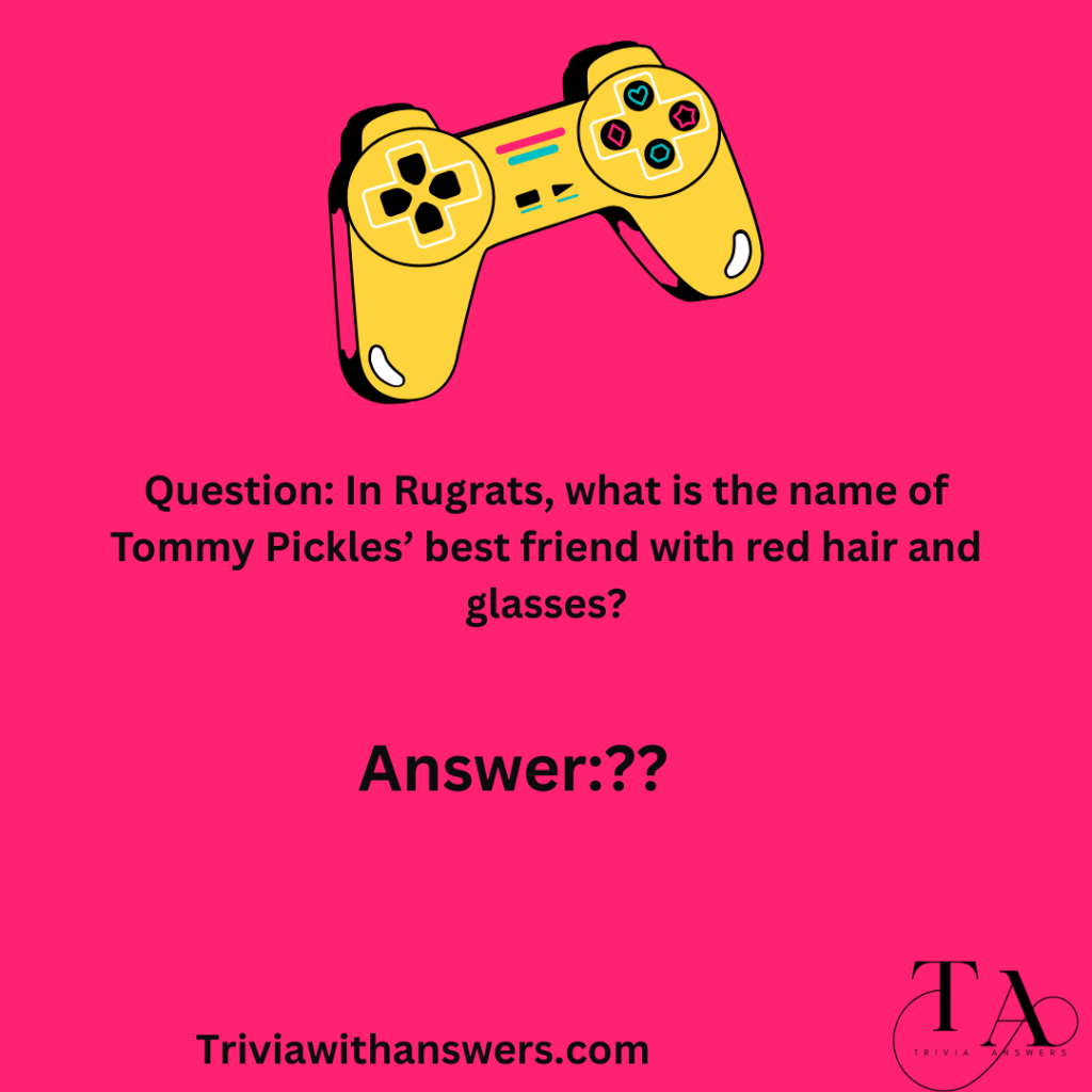 "90s Cartoon Trivia Questions"