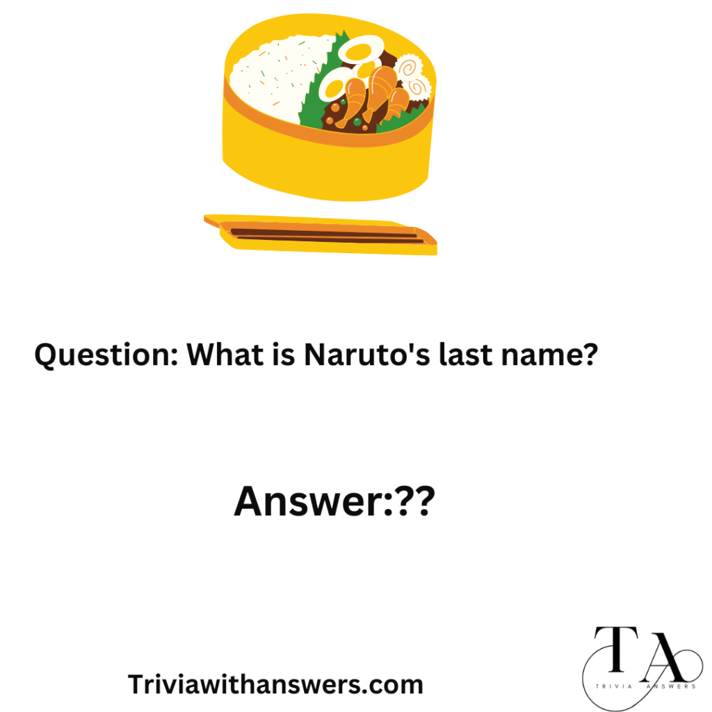 "Naruto Trivia Questions and Answers"
