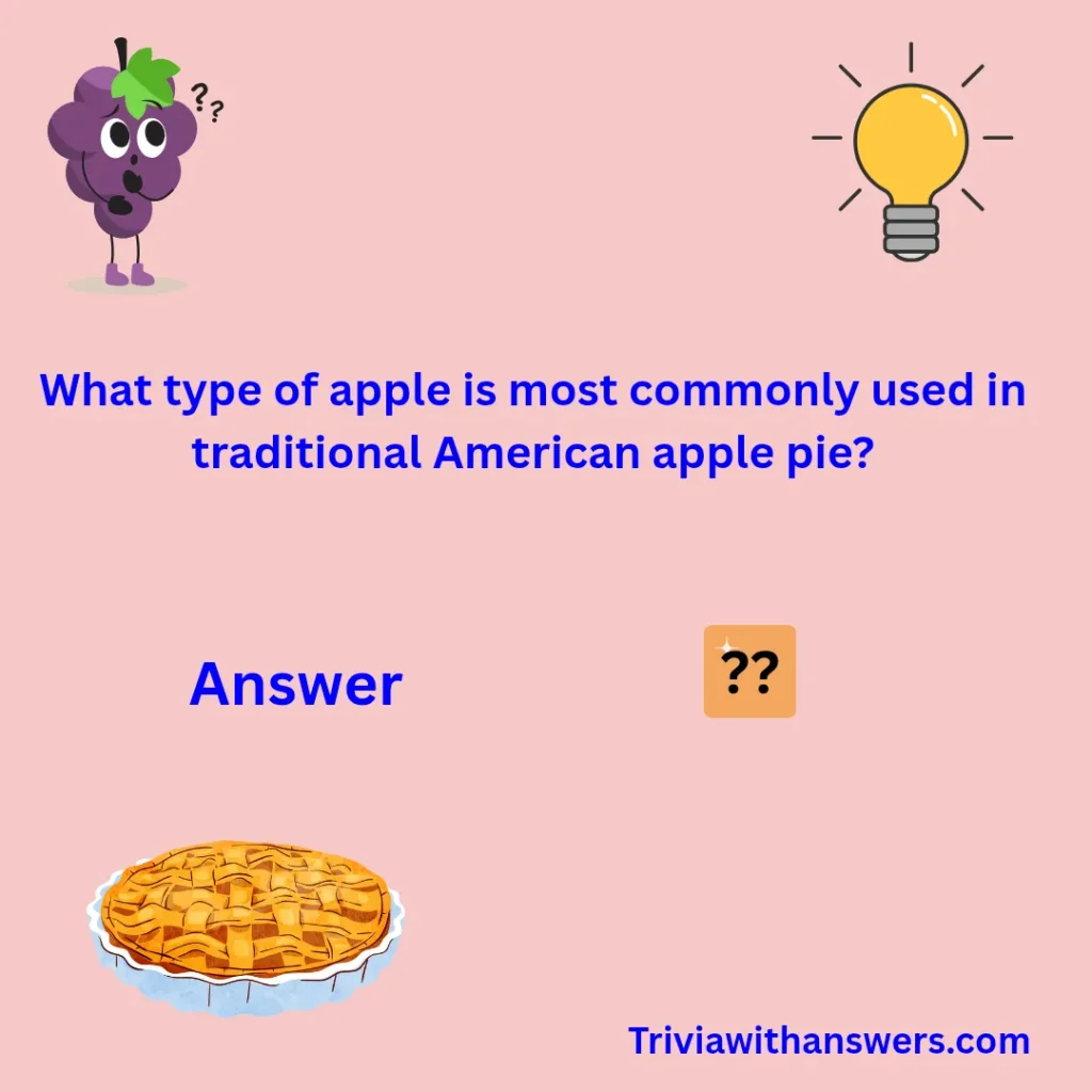 "Pie Trivia Questions and Answers"