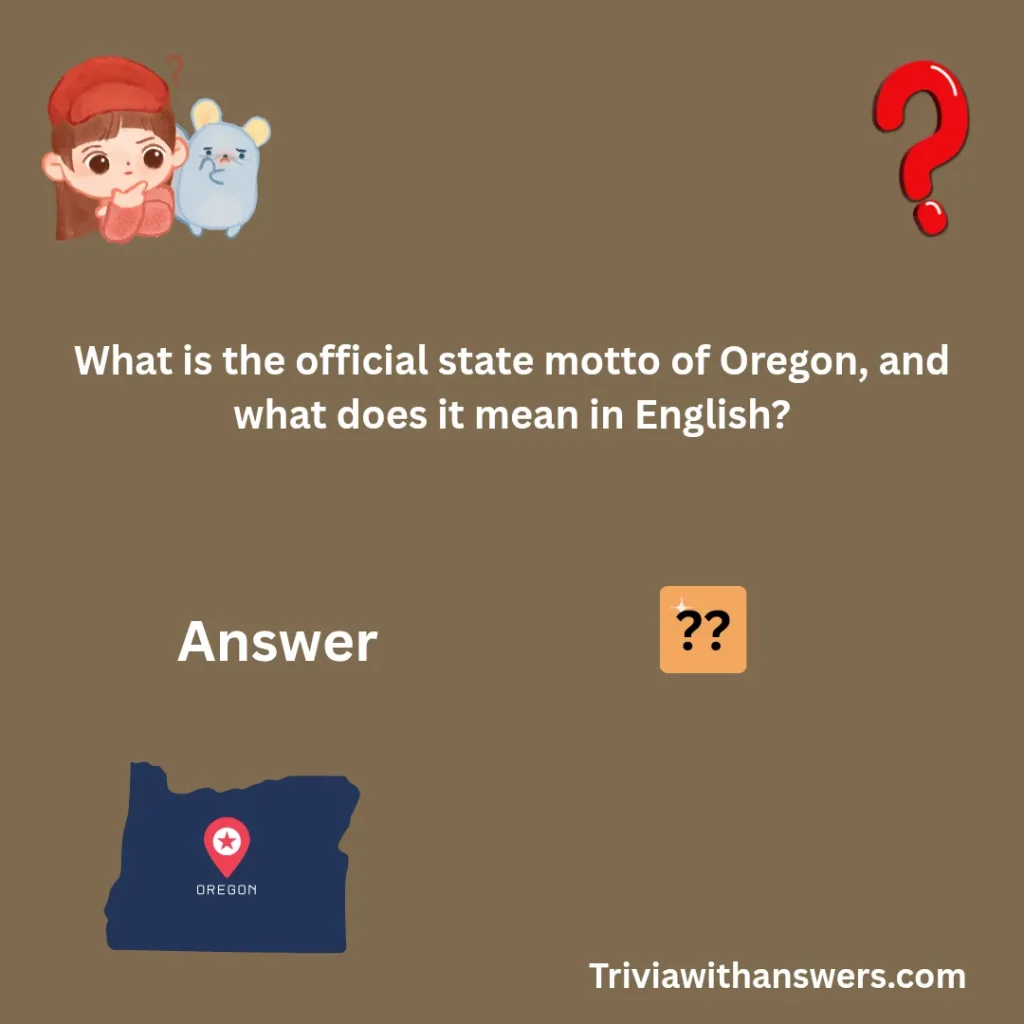 "Oregon Trivia Questions And Answers"