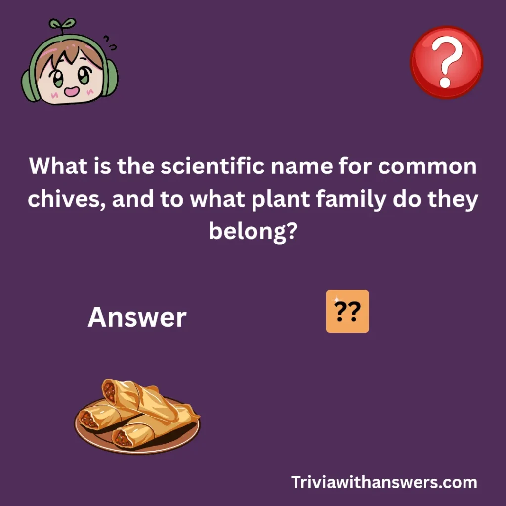 "Chive Trivia Questions"