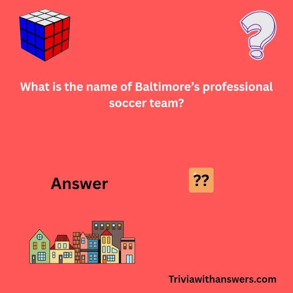 "charm city trivia Questions"