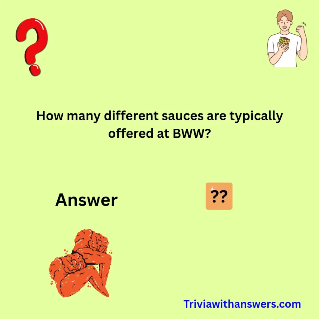 "Buffalo Wild Wings Trivia Questions"