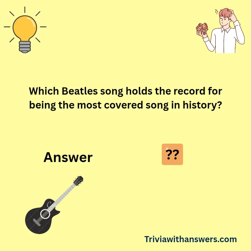 "Beatles Trivia Questions"
