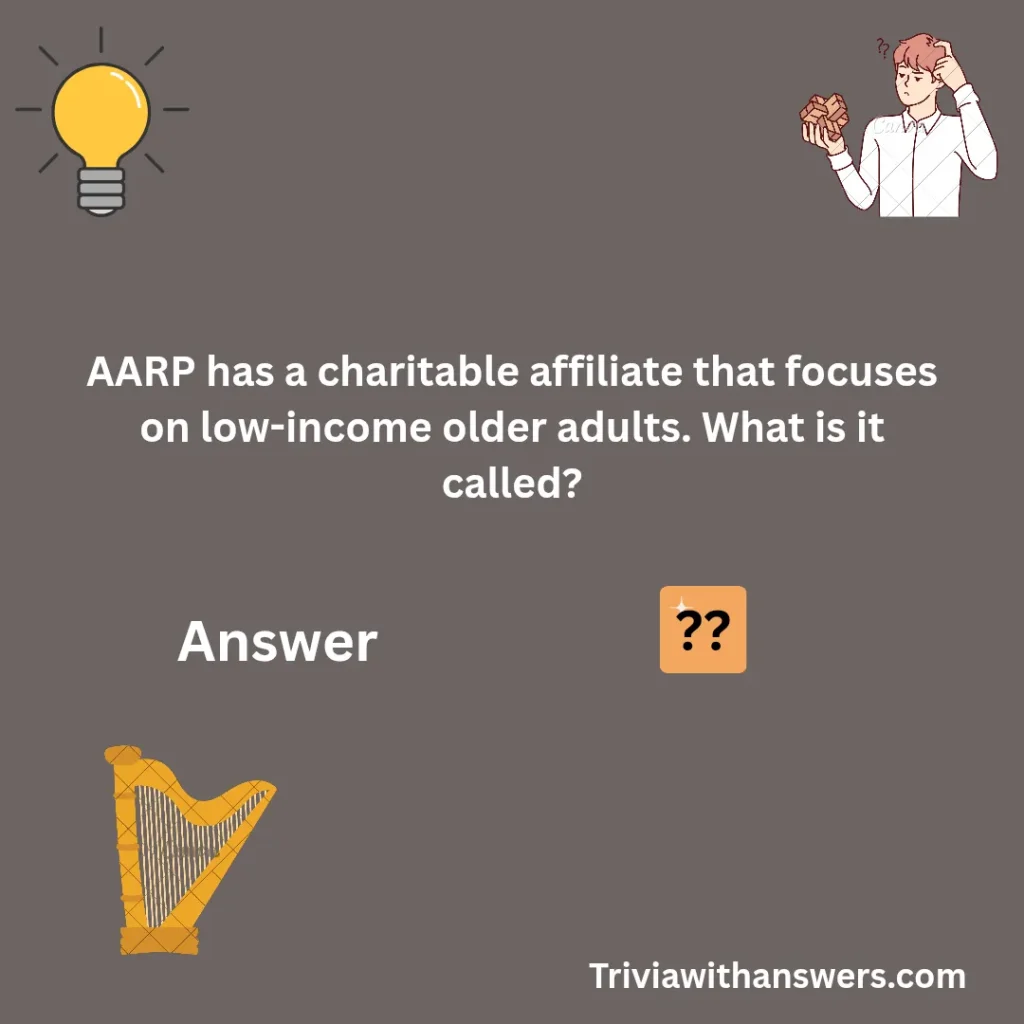 ""AARP Trivia Questions""
