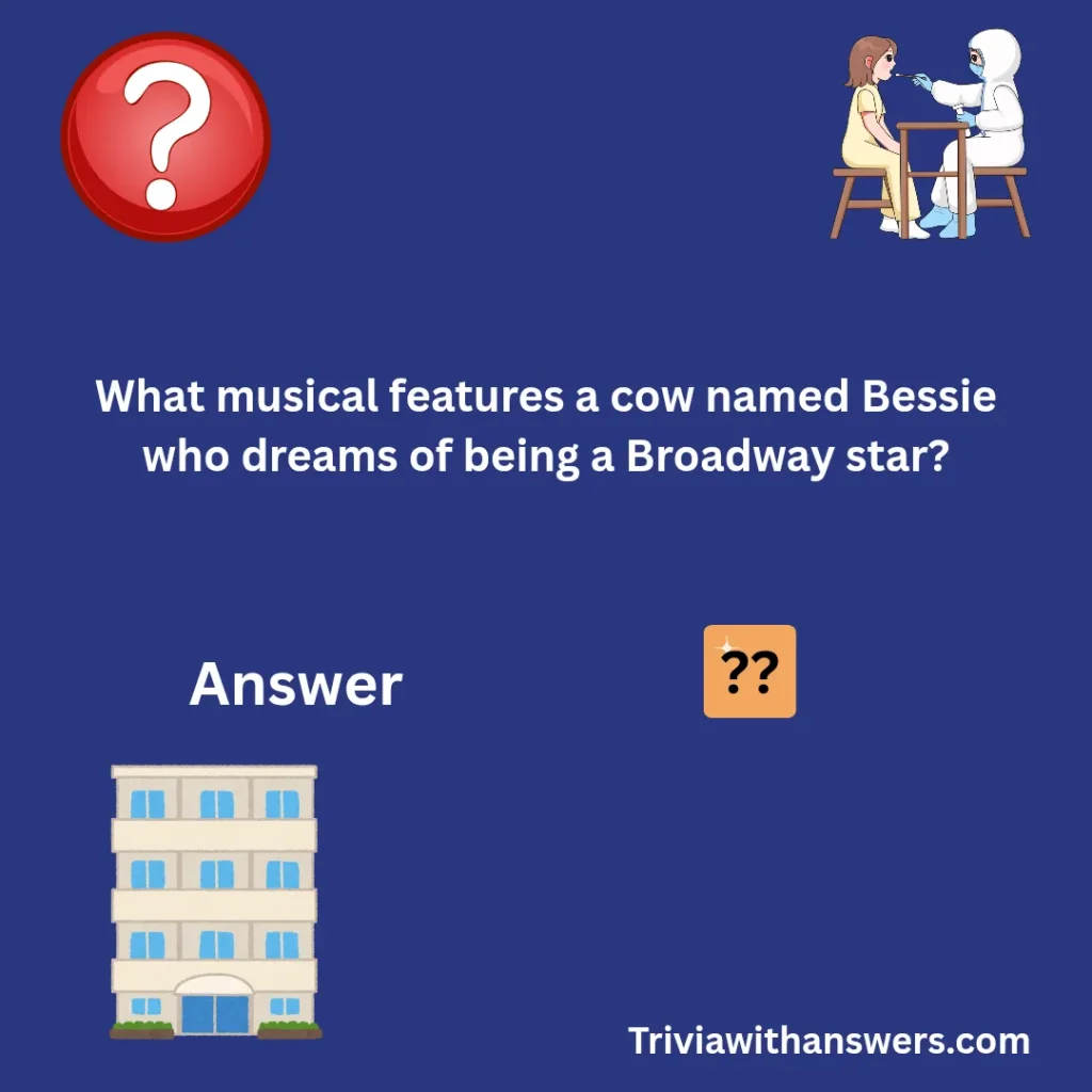 "Broadway Trivia Questions"