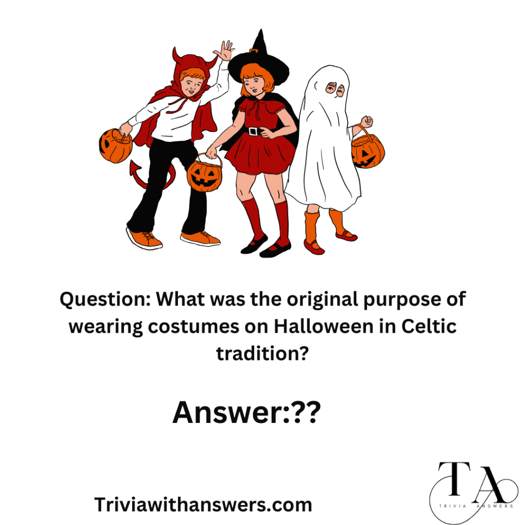 "Halloween Costume Trivia Questions and Answers"