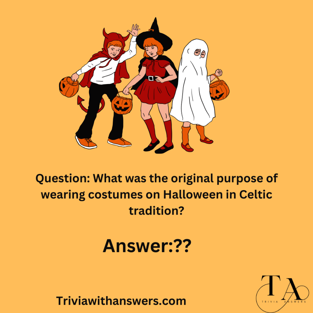 "Halloween Costume Trivia Questions and Answers"