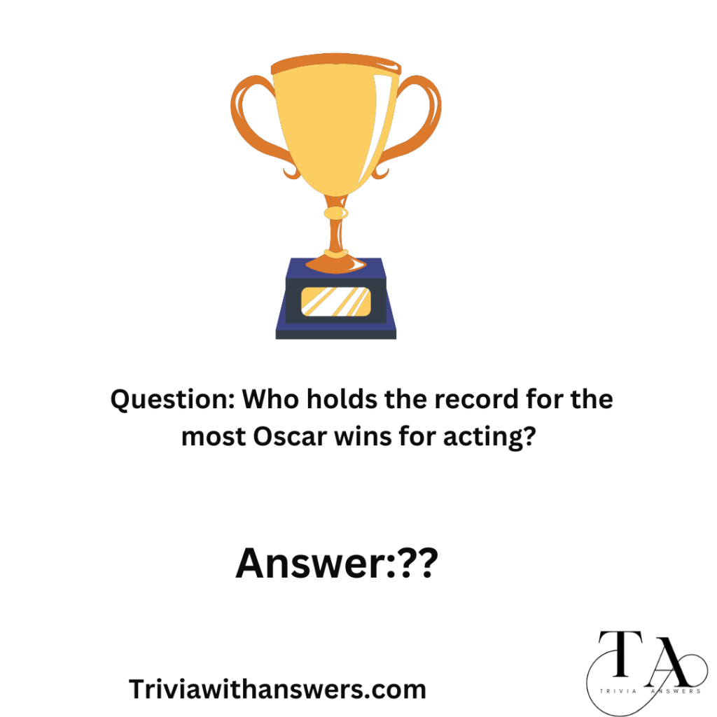"Academy Awards Trivia Questions and Answers"