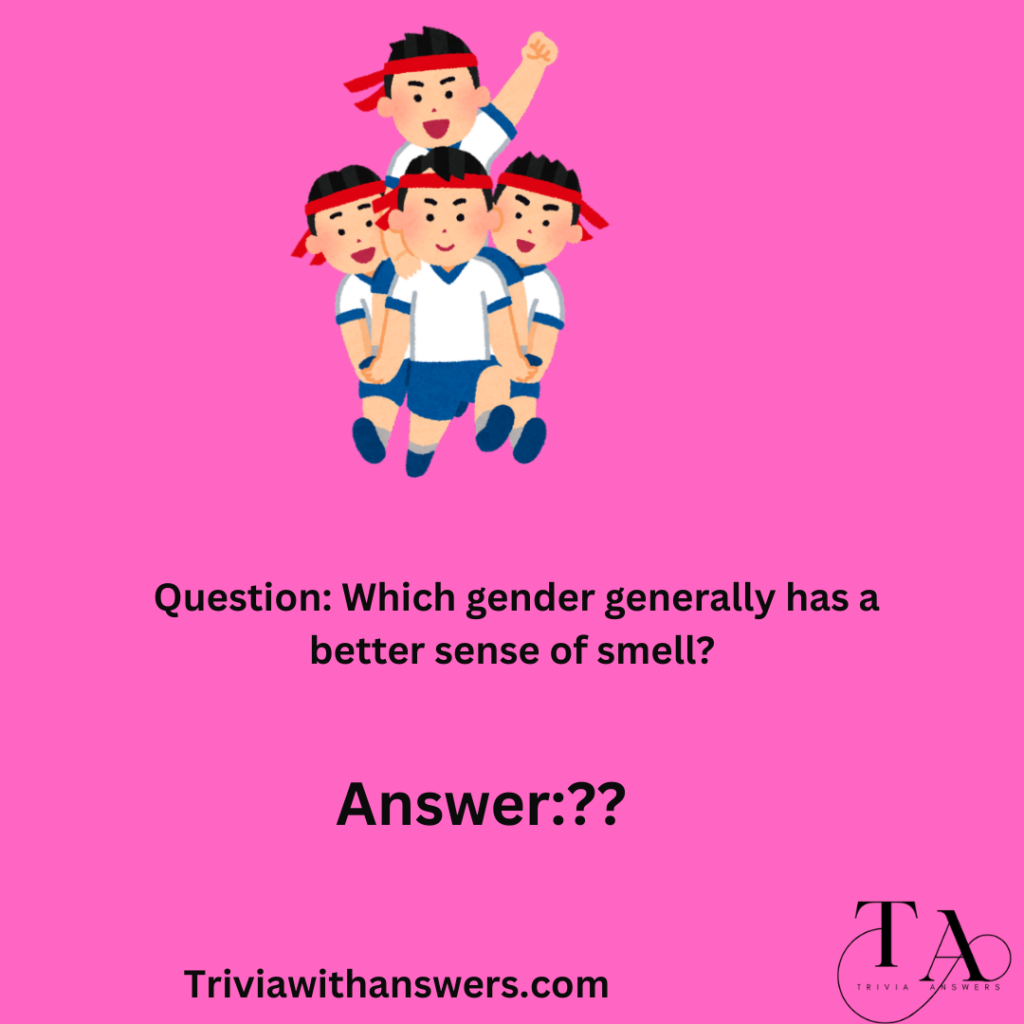 "Battle of the Sexes Trivia Questions and Answers"
