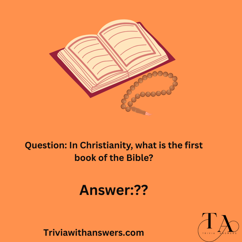 "Religion Trivia Questions and Answers"