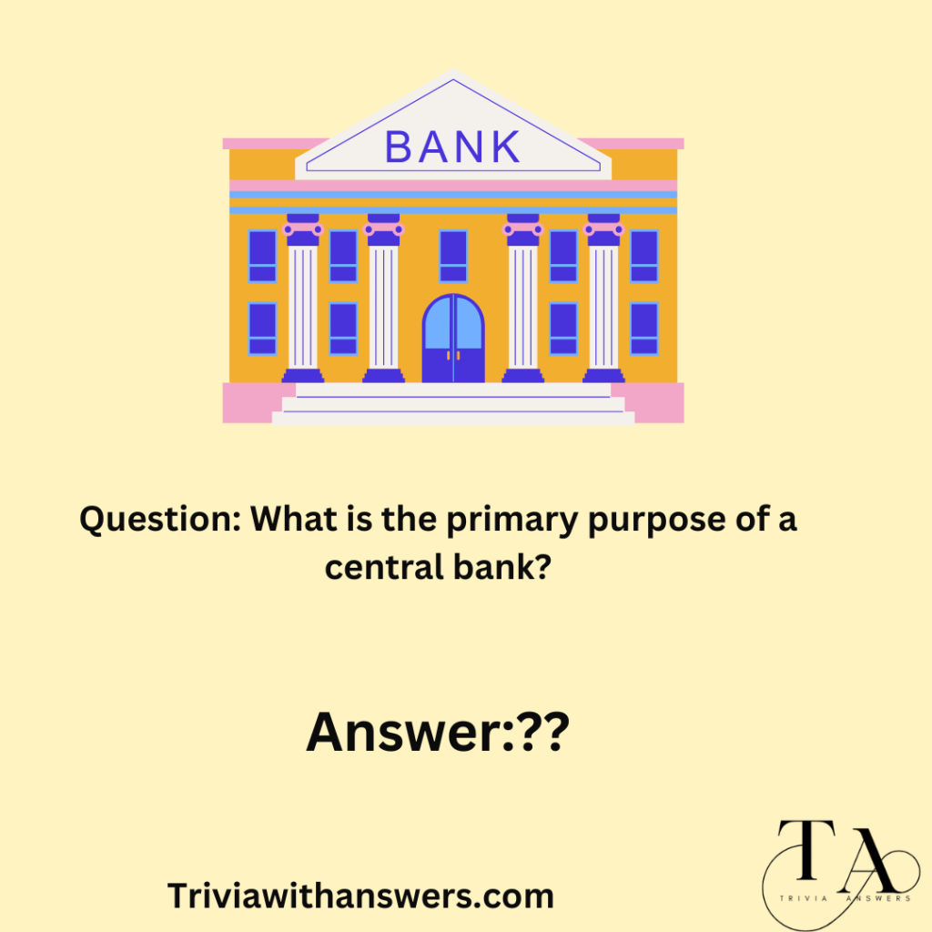 "Banking Trivia Questions and Answers"