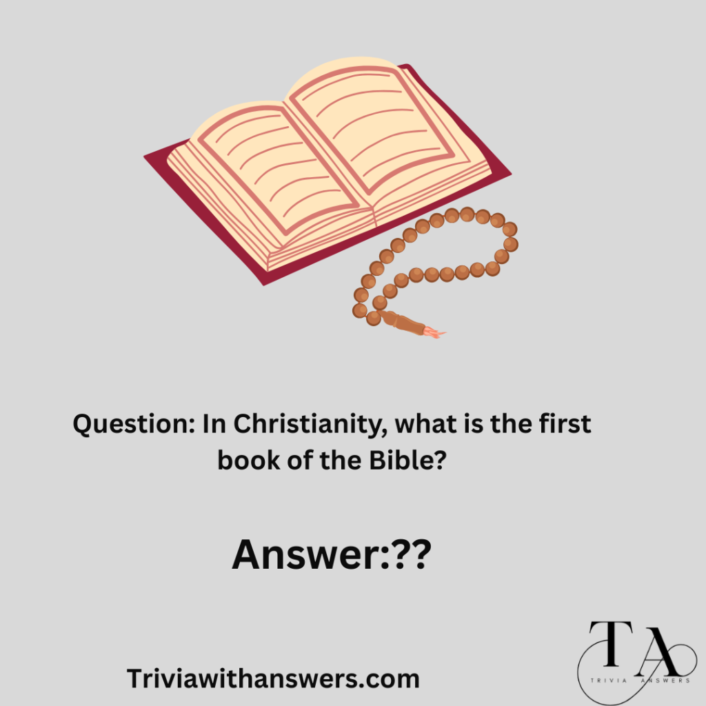 "Religion Trivia Questions and Answers"