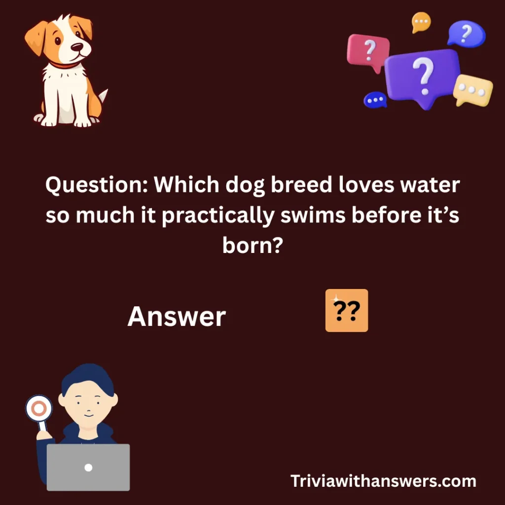 "Canine Trivia Questions With Answers"