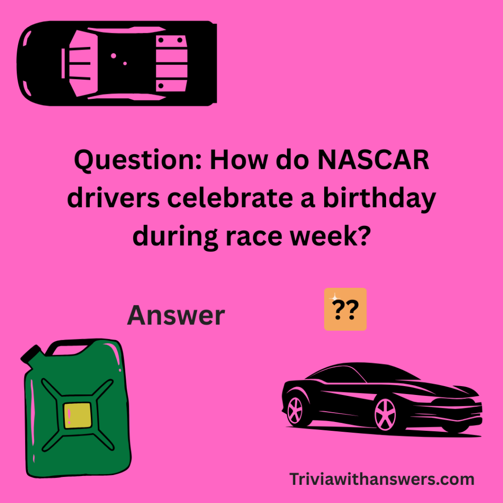 "NASCAR Trivia Questions and Answers""