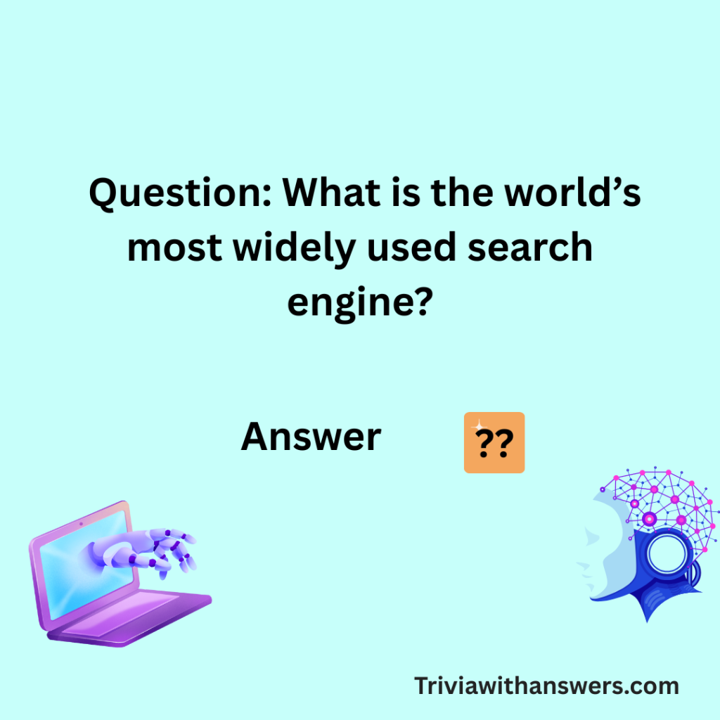 "Technology Trivia Questions and Answers"