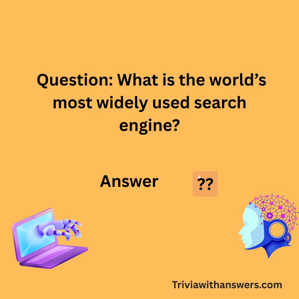 "Technology Trivia Questions and Answers"
