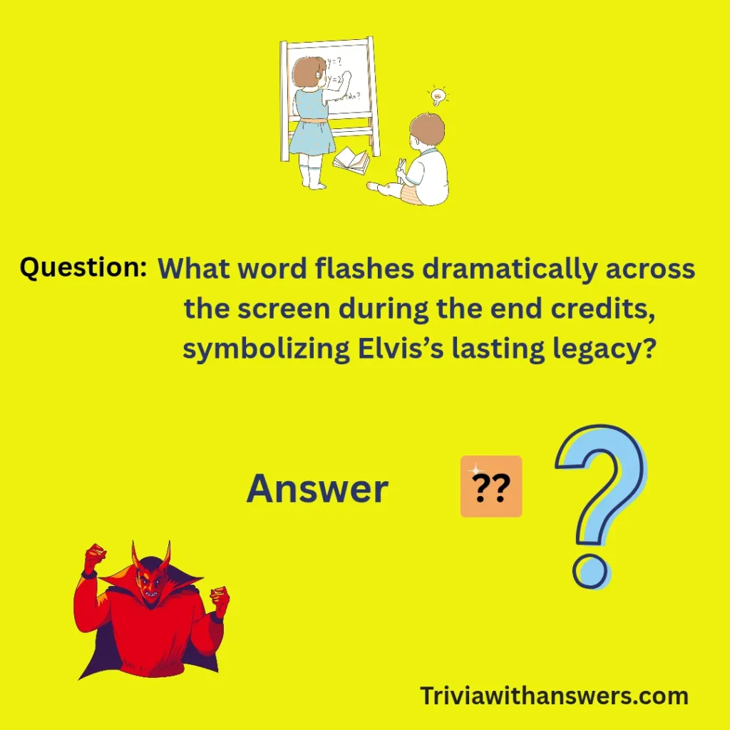 "Elvis Trivia Questions and Answers"