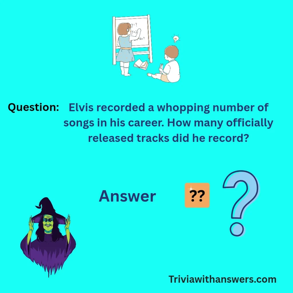 "Elvis Trivia Questions and Answers"