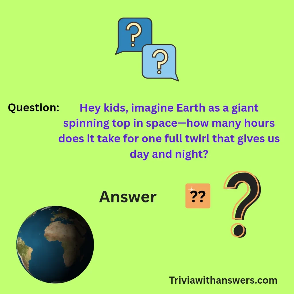 "Earth Trivia Questions and Answers "