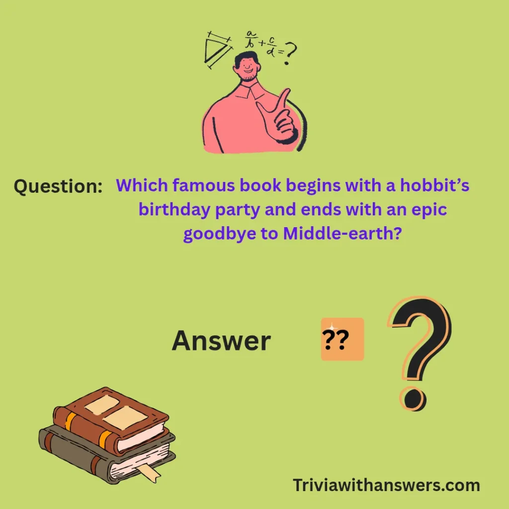 "Book Trivia Questions and Answers"