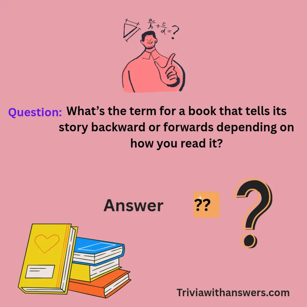 "Book Trivia Questions and Answers"