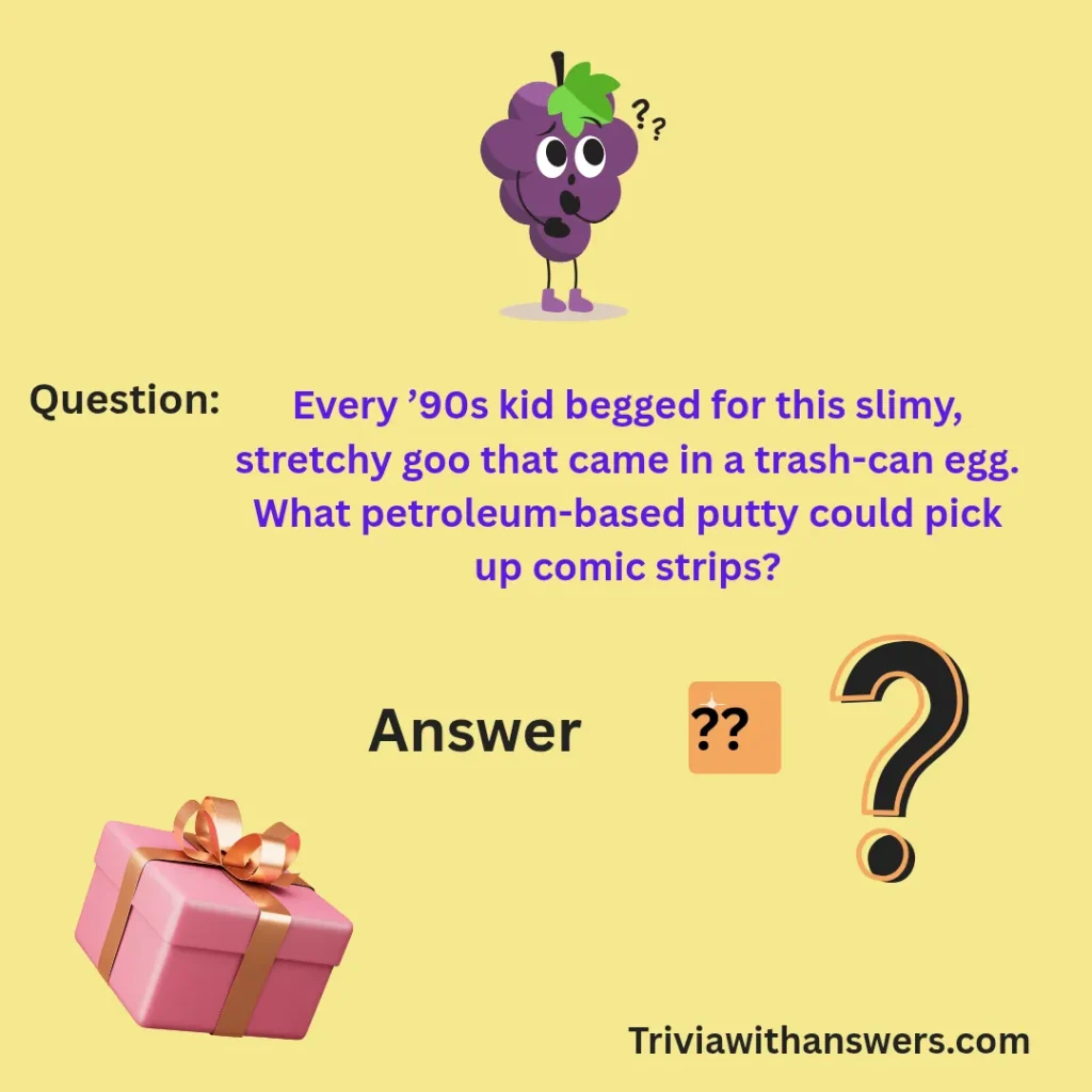 "Gift Trivia Questions and Answers"