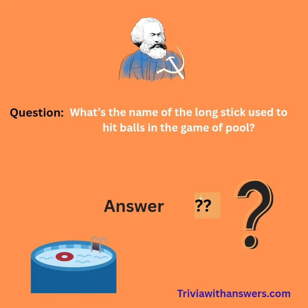 "Pool Trivia Questions and Answers"
