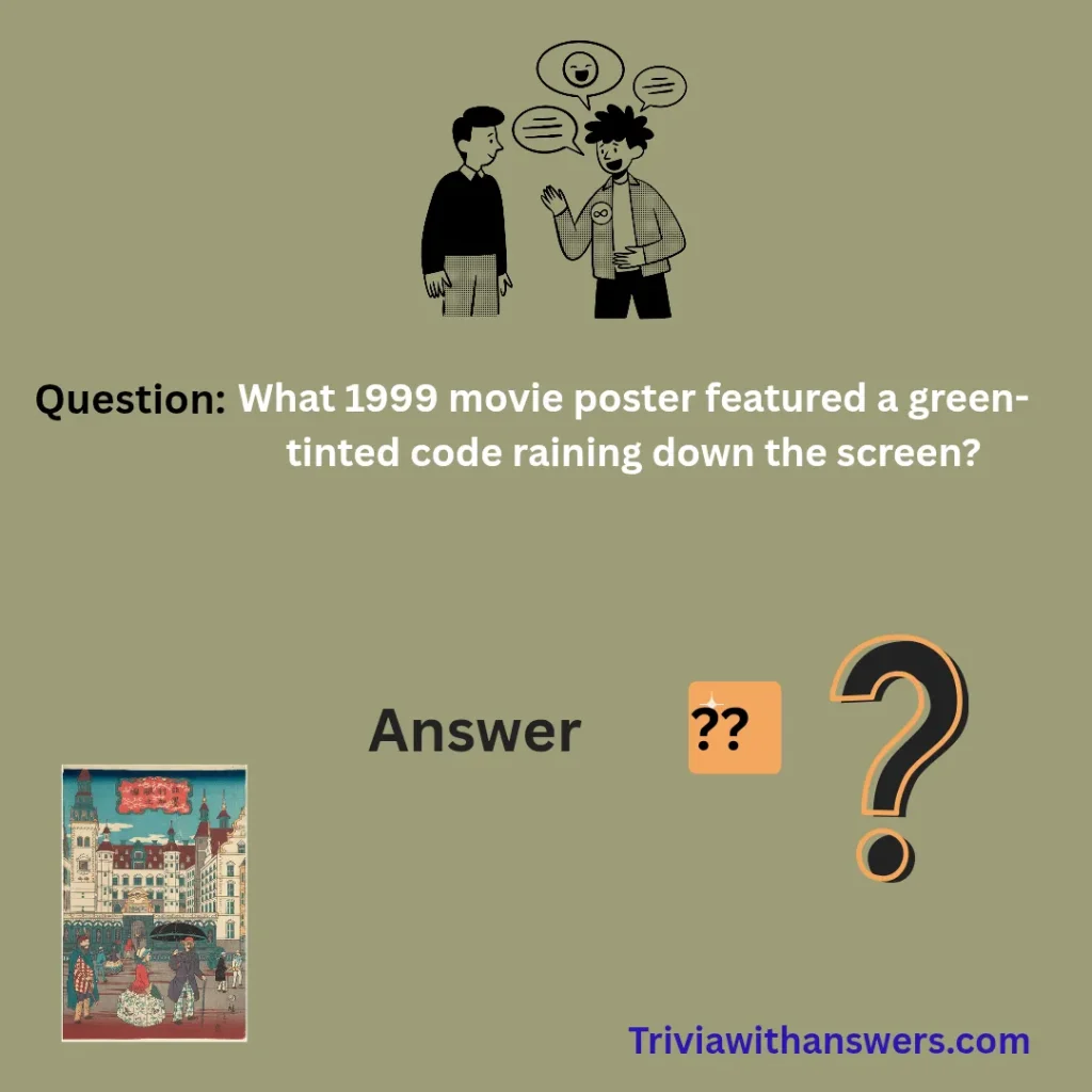 "Poster Trivia Questions and Answers"