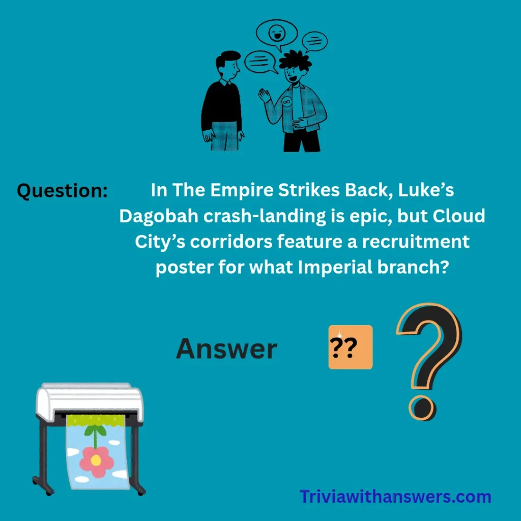 "Poster Trivia Questions and Answers"