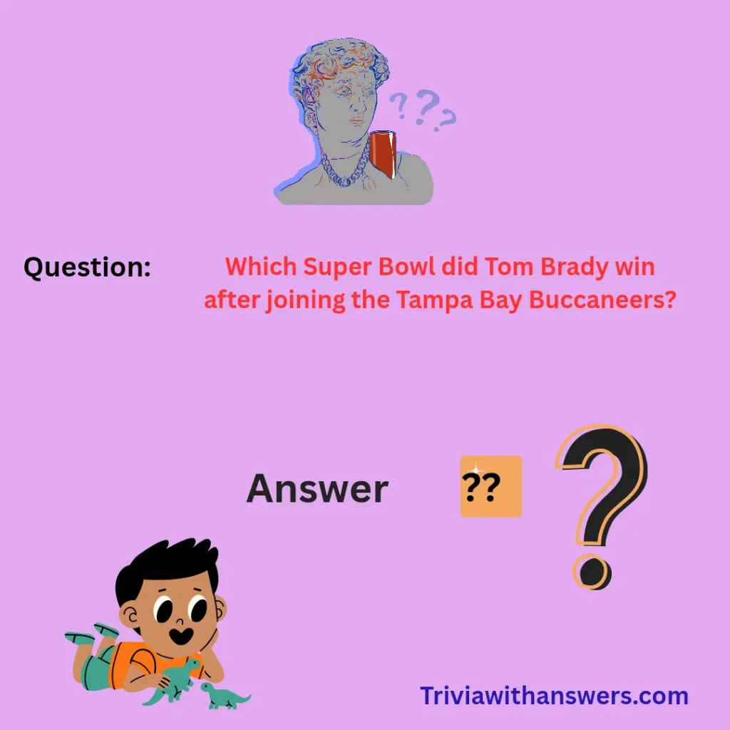 Easy Tom Brady Trivia Question And Answers