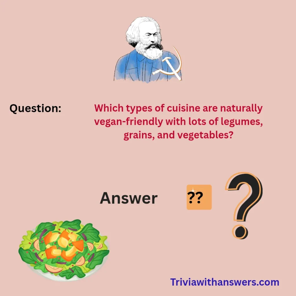 "Vegan Trivia Questions and Answers"