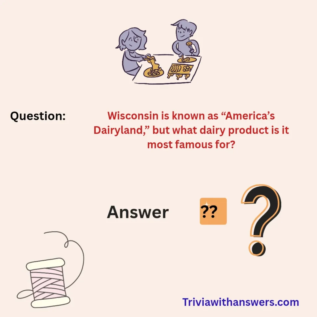 "Wisconsin Trivia Questions and Answers"