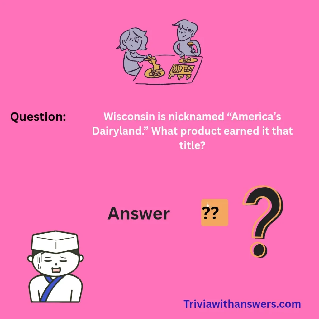 "Wisconsin Trivia Questions and Answers"
