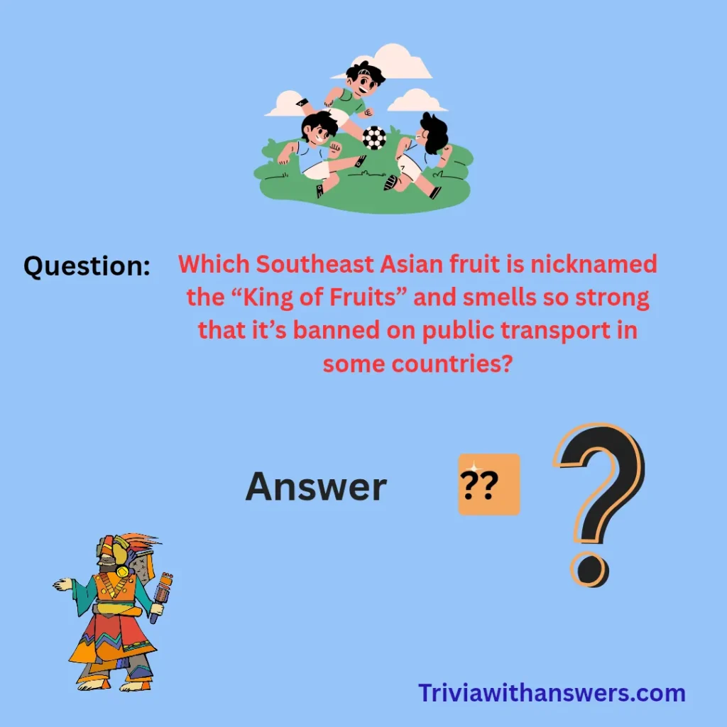"Weird Food Trivia Questions and Answers"