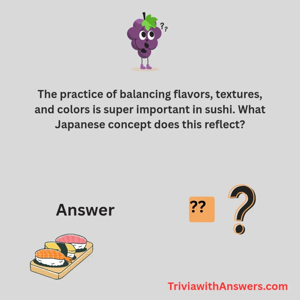 Easy Sushi Trivia Question And Answers