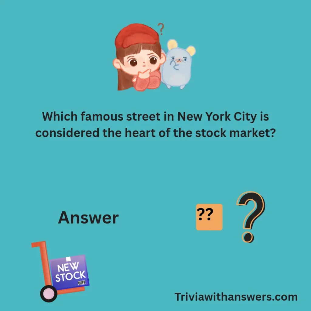 "Stock Trivia Questions and Answers for Students "