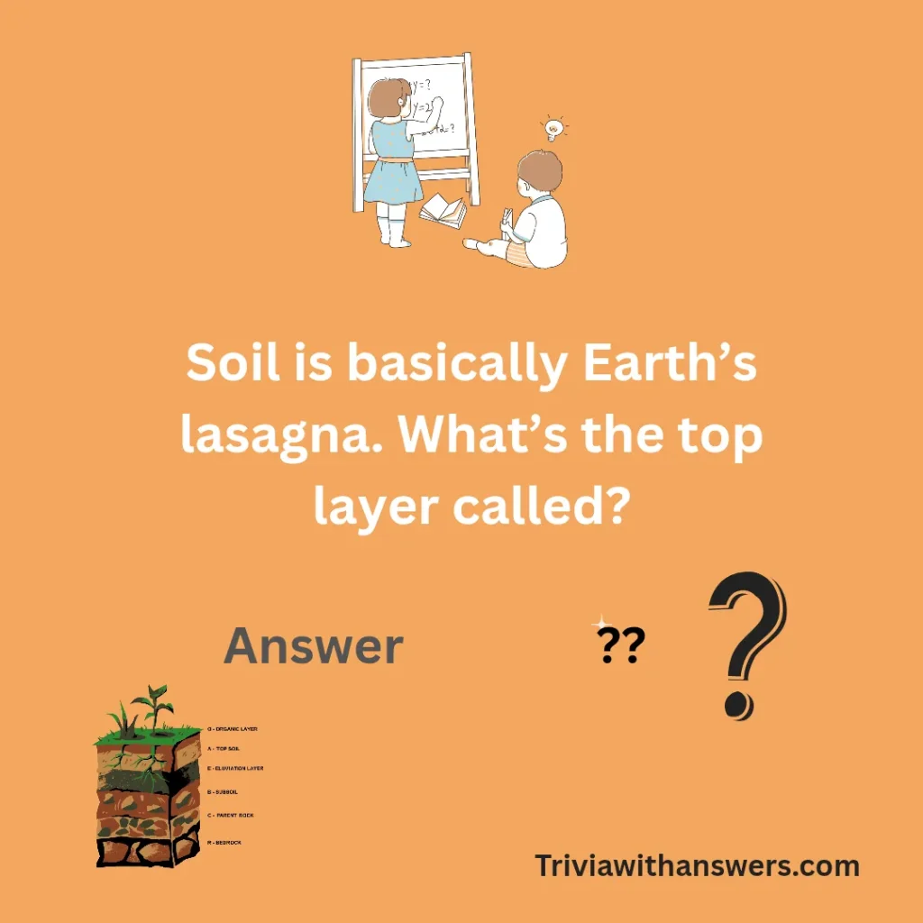 Soil Trivia Questions and Answers Multiple Choice